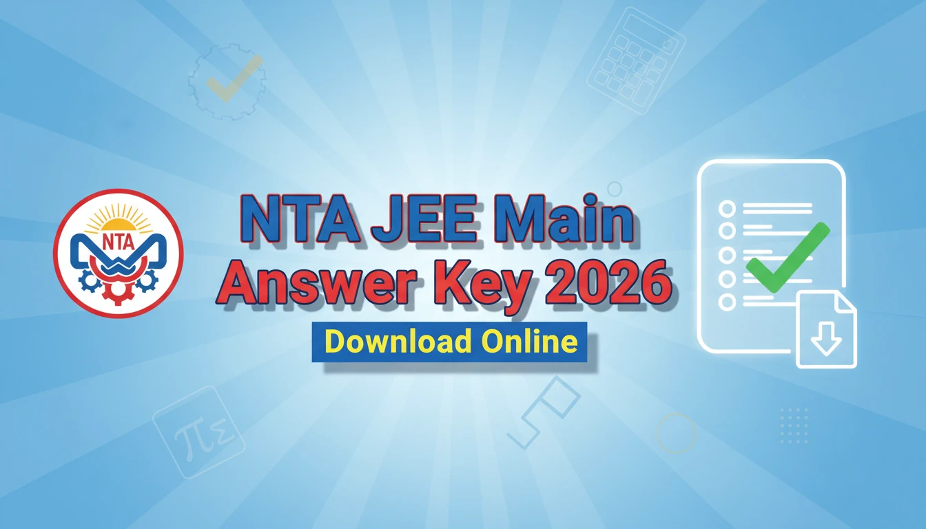 NTA JEE Main 2026 Answer Key